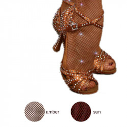 Professional Fishnet Seamless Tight With Stress all over of Aurora Boreal